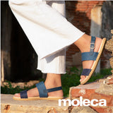 TI-5452-102-20408 Jeans-Navy Moleca Women Shoes - Pompis Stores