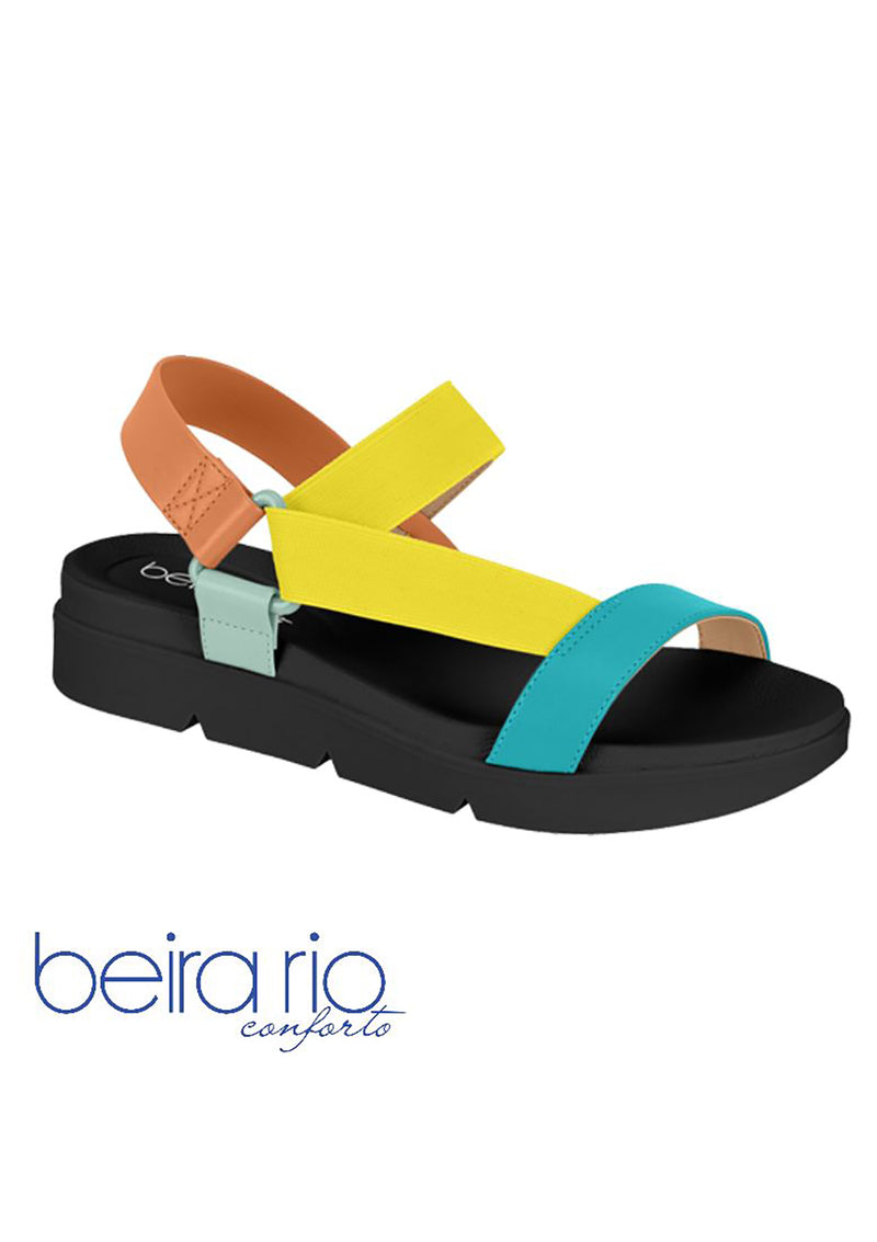 TI-8387-505-16773 Yellow-Black Beira Rio Women Shoes