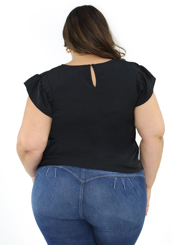 5215 Blusa de Mujer Plus Size