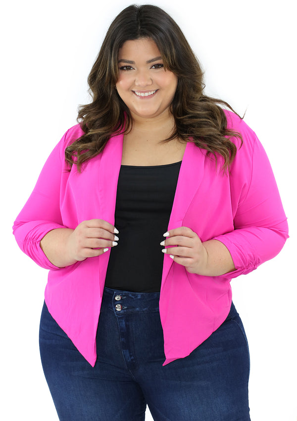 5200 Blazer de Mujer Plus Size
