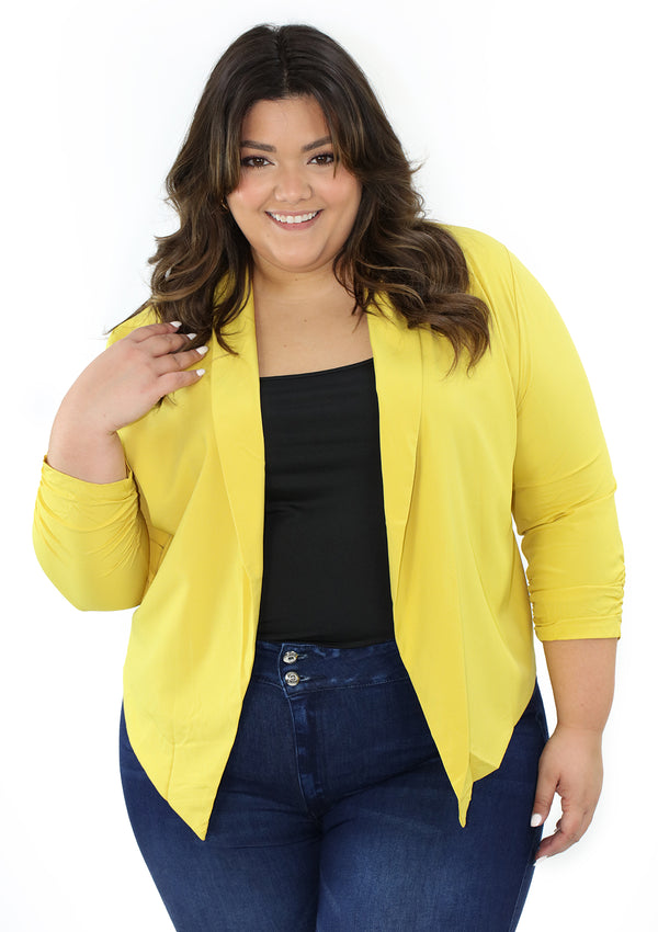 5200 Blazer de Mujer Plus Size