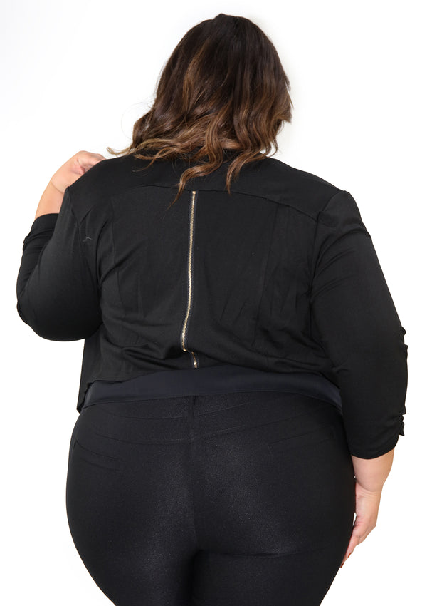 5328 Blazer de Mujer Plus Size