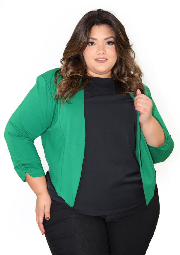 5328 Blazer de Mujer Plus Size