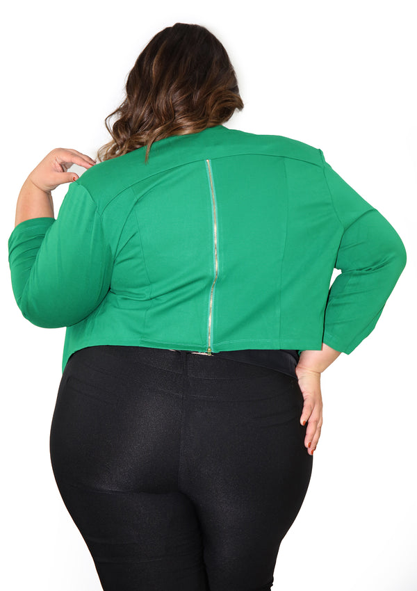 5328 Blazer de Mujer Plus Size