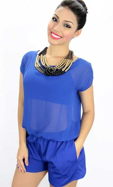 3468 Romper Trendy by Keila Hernández