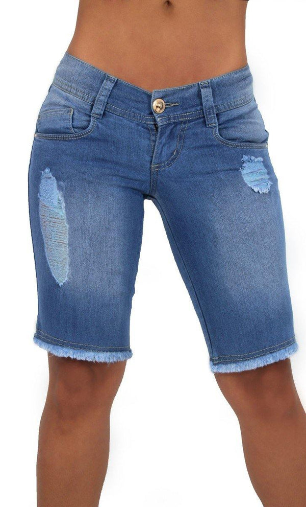17224 Maripily Bermuda Jean - Pompis Stores