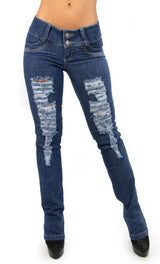 17278 Maripily Boot Cut Jean - Pompis Stores