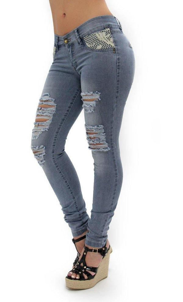 17296 Maripily Skinny Jean - Pompis Stores