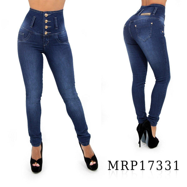17331 Maripily High Waist Skinny Jean - Pompis Stores