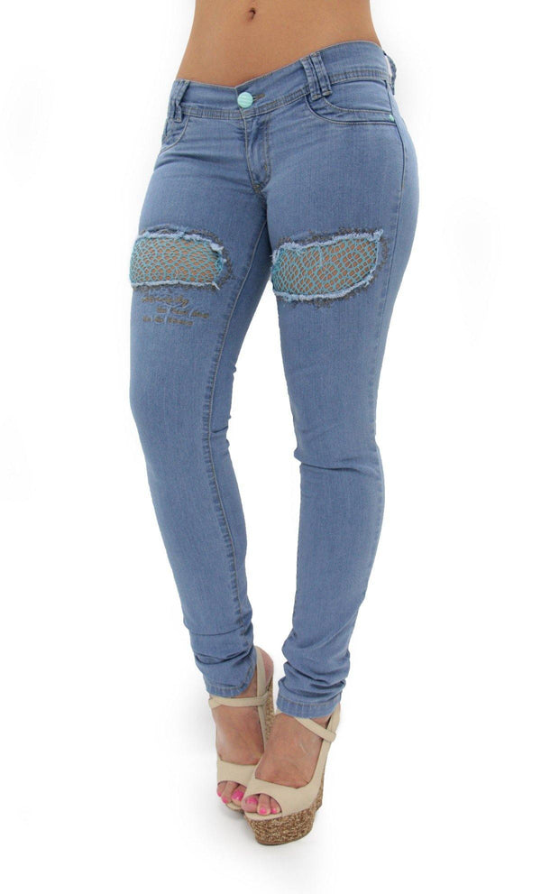 LAST ONE 17326 Maripily Skinny Jean - Pompis Stores